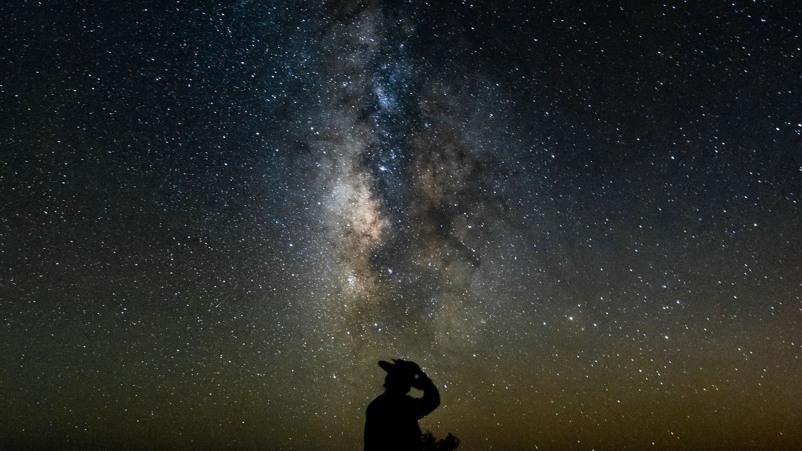 Cielo estrellado y Vía Láctea: Sol, Luna y Ascendente